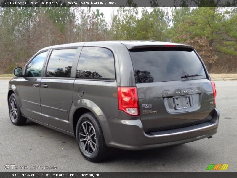 Granite Crystal Metallic / Black 2016 Dodge Grand Caravan R/T