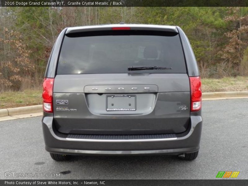 Granite Crystal Metallic / Black 2016 Dodge Grand Caravan R/T