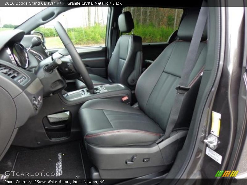 Granite Crystal Metallic / Black 2016 Dodge Grand Caravan R/T