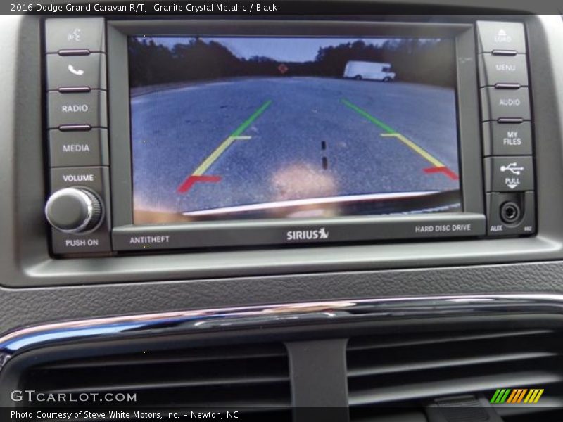 Granite Crystal Metallic / Black 2016 Dodge Grand Caravan R/T