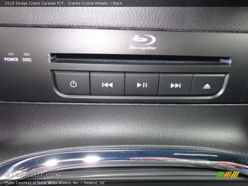 Granite Crystal Metallic / Black 2016 Dodge Grand Caravan R/T
