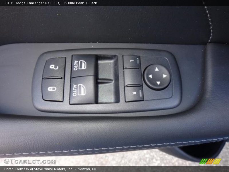 B5 Blue Pearl / Black 2016 Dodge Challenger R/T Plus