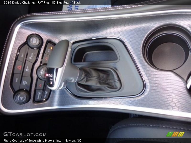B5 Blue Pearl / Black 2016 Dodge Challenger R/T Plus