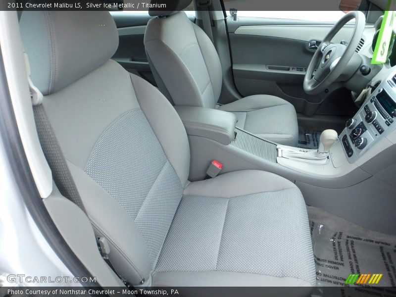 Silver Ice Metallic / Titanium 2011 Chevrolet Malibu LS