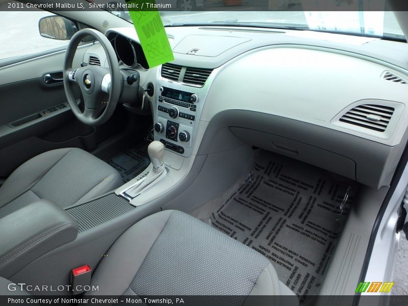 Silver Ice Metallic / Titanium 2011 Chevrolet Malibu LS