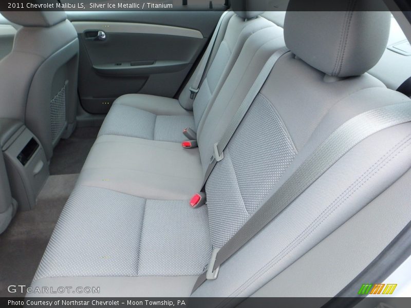 Silver Ice Metallic / Titanium 2011 Chevrolet Malibu LS