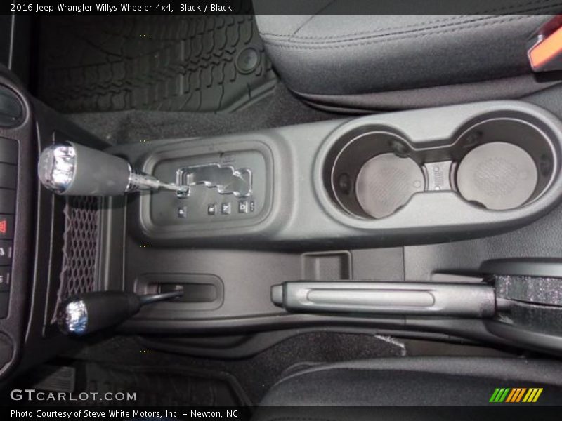 Black / Black 2016 Jeep Wrangler Willys Wheeler 4x4