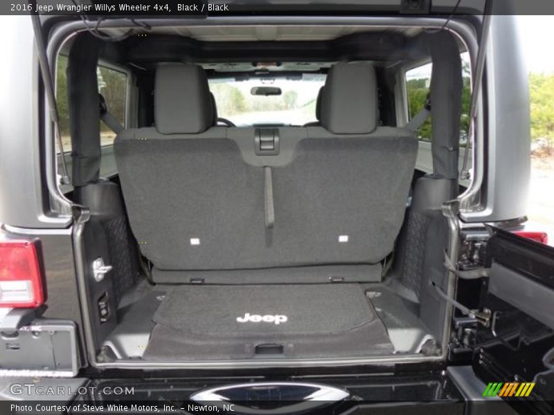 Black / Black 2016 Jeep Wrangler Willys Wheeler 4x4