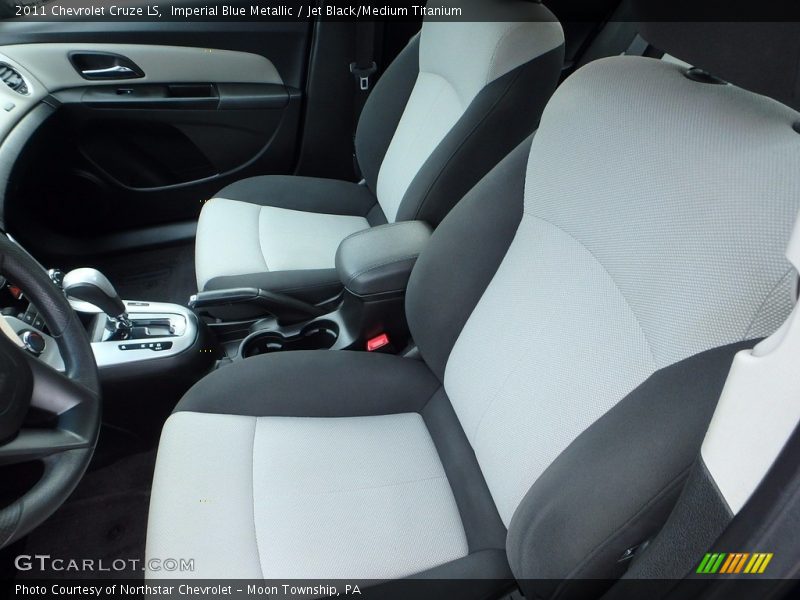 Imperial Blue Metallic / Jet Black/Medium Titanium 2011 Chevrolet Cruze LS