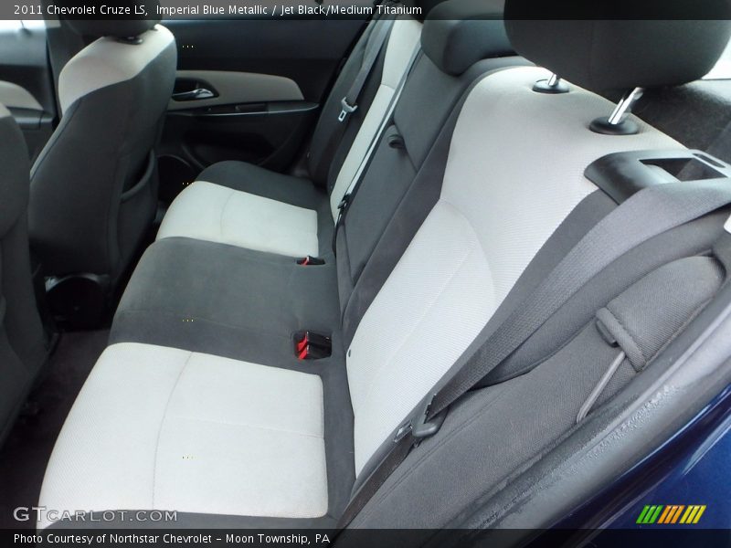 Imperial Blue Metallic / Jet Black/Medium Titanium 2011 Chevrolet Cruze LS