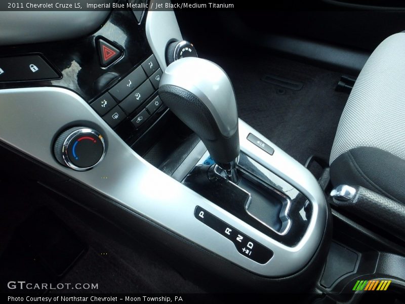 Imperial Blue Metallic / Jet Black/Medium Titanium 2011 Chevrolet Cruze LS