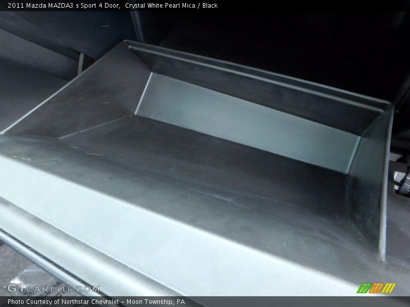 Crystal White Pearl Mica / Black 2011 Mazda MAZDA3 s Sport 4 Door