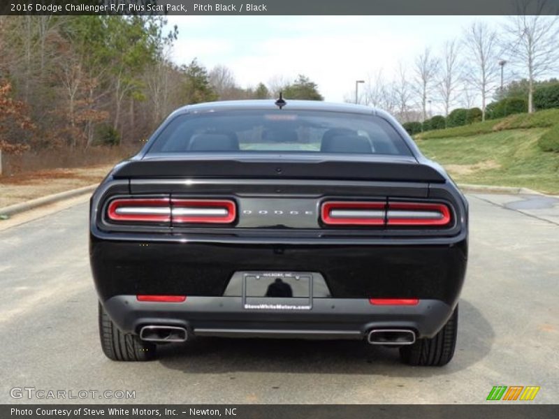 Pitch Black / Black 2016 Dodge Challenger R/T Plus Scat Pack