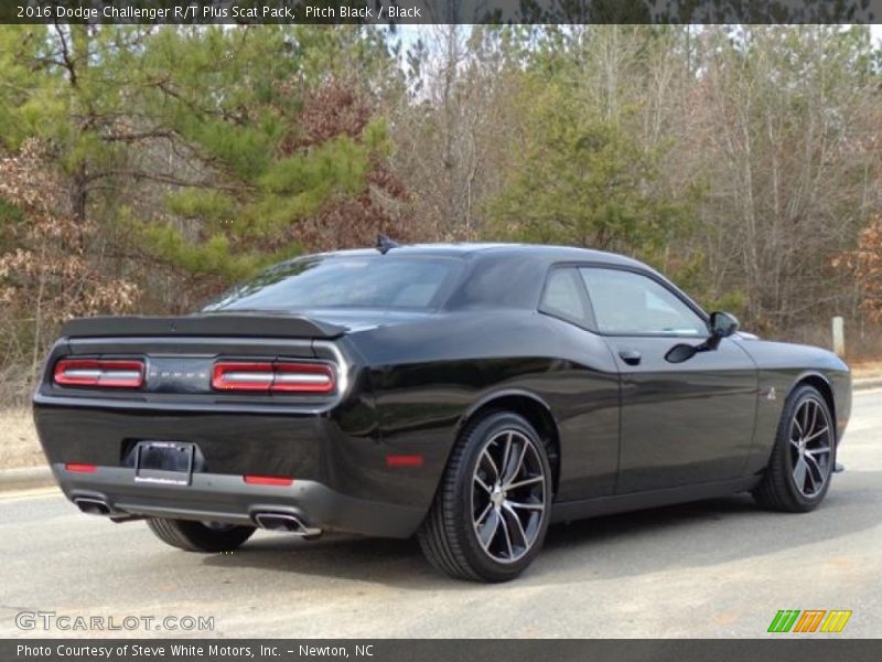 Pitch Black / Black 2016 Dodge Challenger R/T Plus Scat Pack