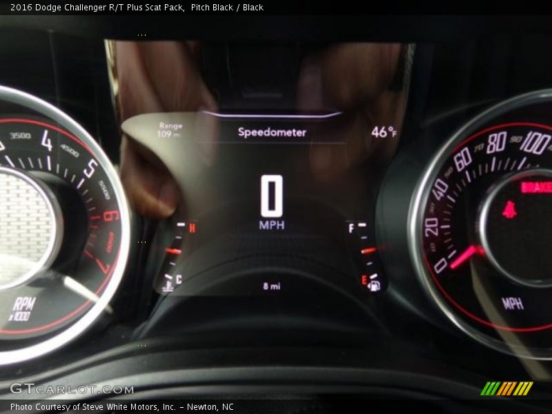 Pitch Black / Black 2016 Dodge Challenger R/T Plus Scat Pack