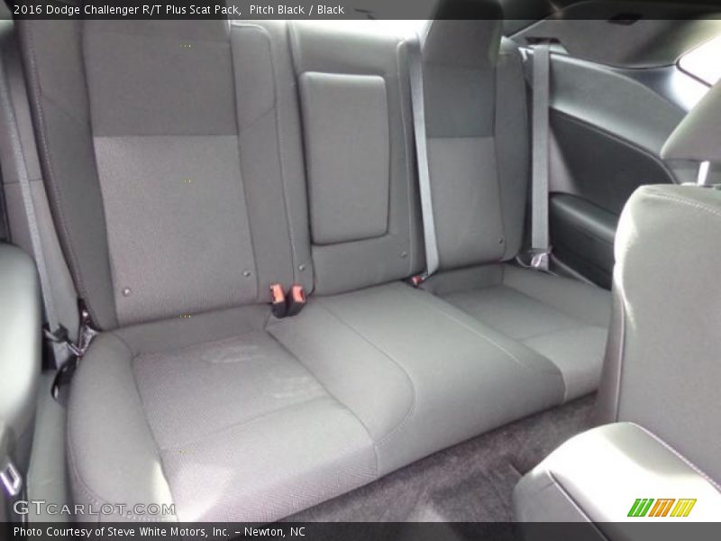 Rear Seat of 2016 Challenger R/T Plus Scat Pack