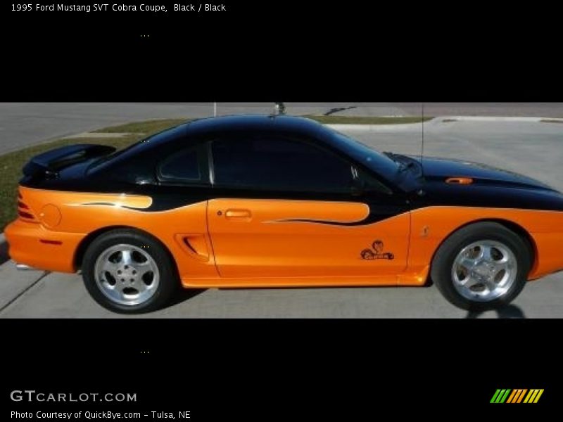 Black / Black 1995 Ford Mustang SVT Cobra Coupe