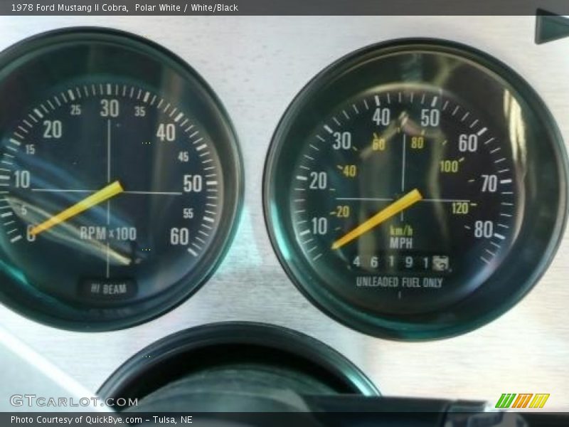  1978 Mustang II Cobra Cobra Gauges