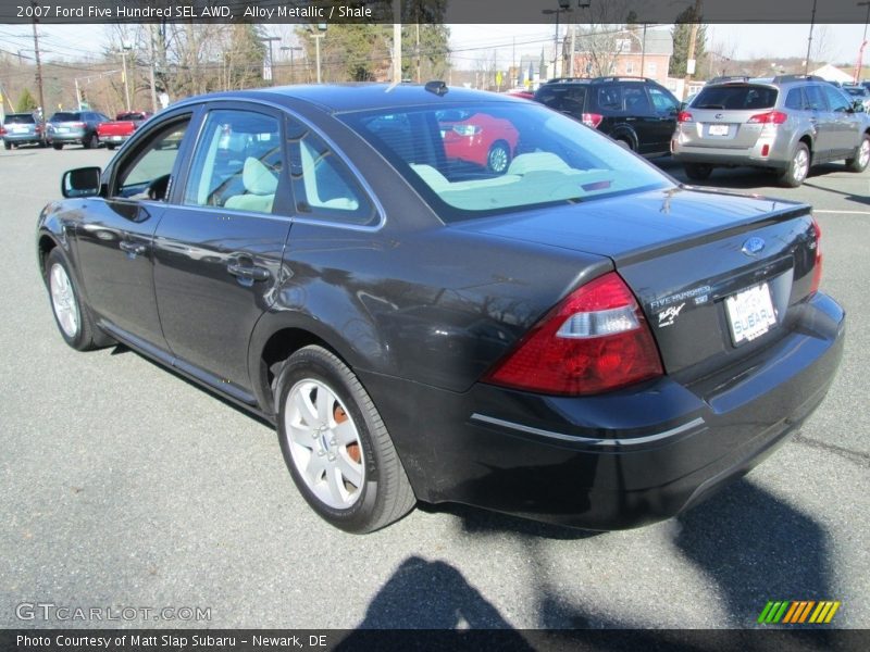 Alloy Metallic / Shale 2007 Ford Five Hundred SEL AWD