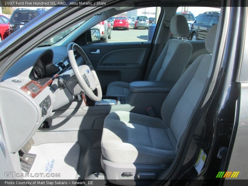 Alloy Metallic / Shale 2007 Ford Five Hundred SEL AWD
