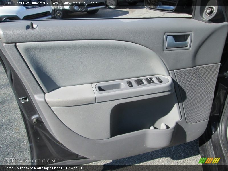 Alloy Metallic / Shale 2007 Ford Five Hundred SEL AWD