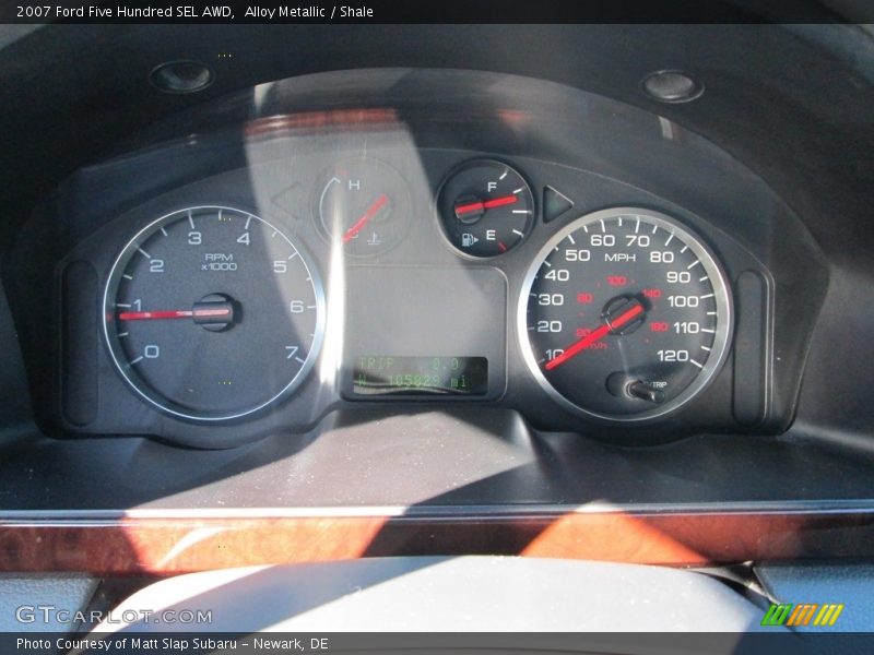 Alloy Metallic / Shale 2007 Ford Five Hundred SEL AWD