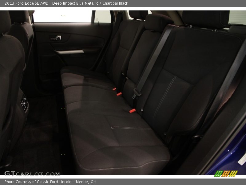Deep Impact Blue Metallic / Charcoal Black 2013 Ford Edge SE AWD