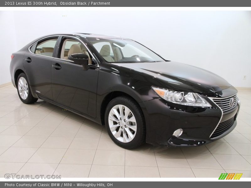 Obsidian Black / Parchment 2013 Lexus ES 300h Hybrid