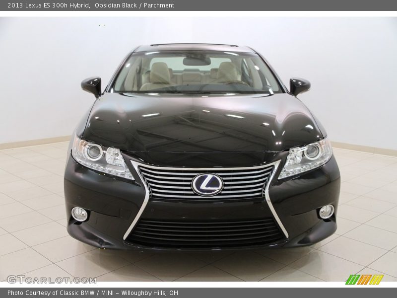 Obsidian Black / Parchment 2013 Lexus ES 300h Hybrid