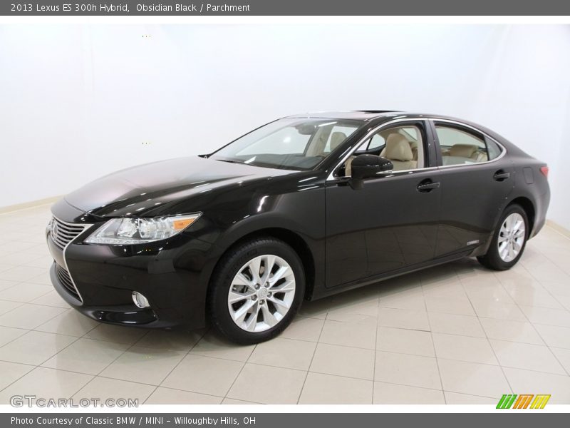 Obsidian Black / Parchment 2013 Lexus ES 300h Hybrid
