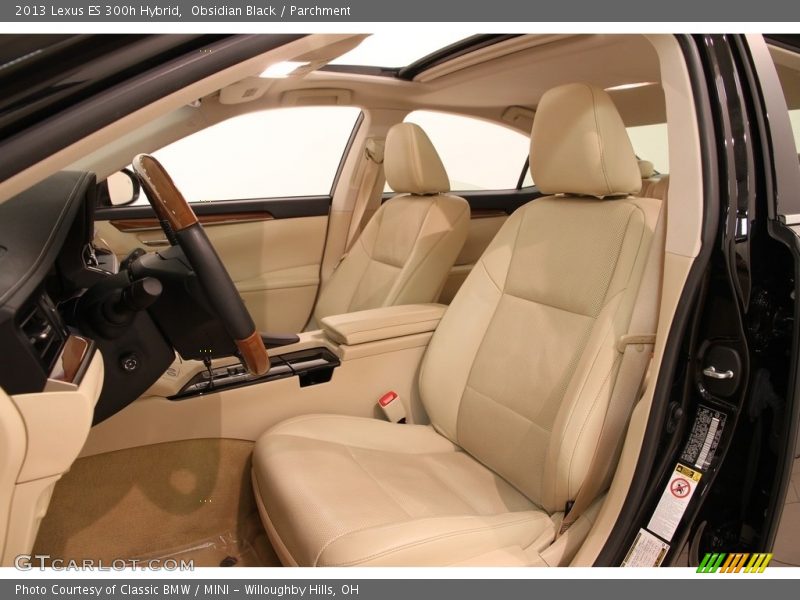 Obsidian Black / Parchment 2013 Lexus ES 300h Hybrid