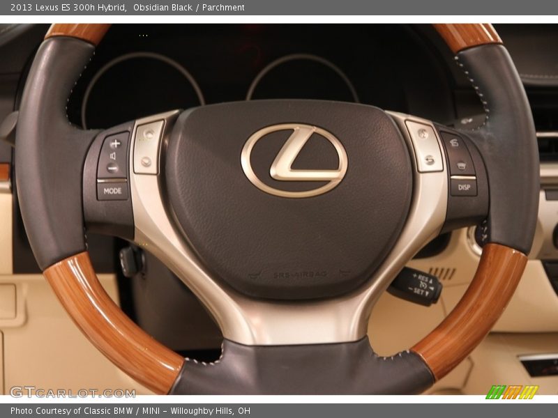Obsidian Black / Parchment 2013 Lexus ES 300h Hybrid