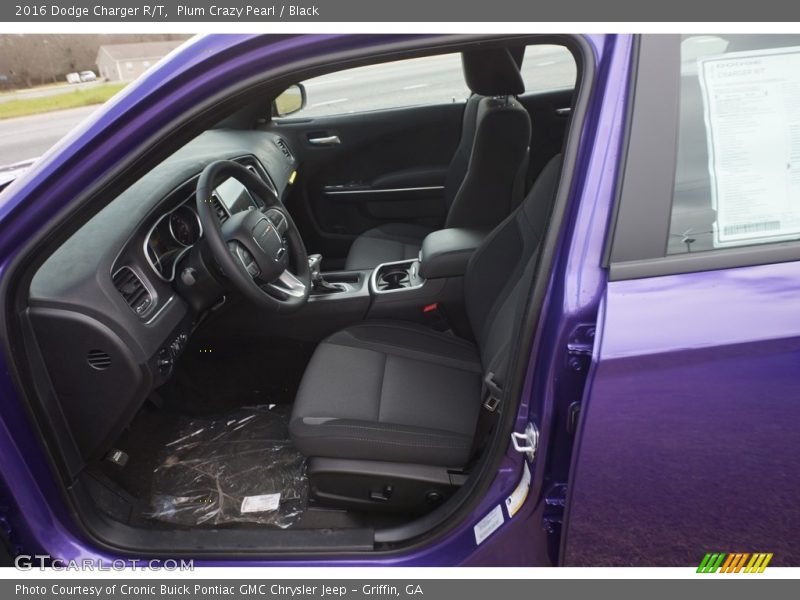 Plum Crazy Pearl / Black 2016 Dodge Charger R/T