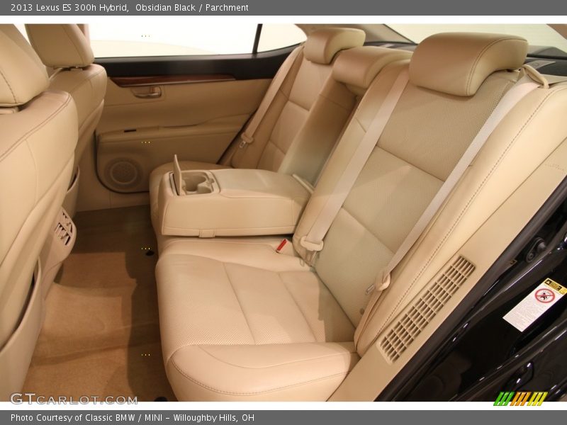 Obsidian Black / Parchment 2013 Lexus ES 300h Hybrid