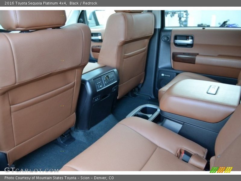 Rear Seat of 2016 Sequoia Platinum 4x4
