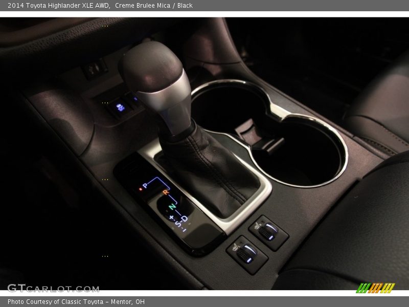 Creme Brulee Mica / Black 2014 Toyota Highlander XLE AWD