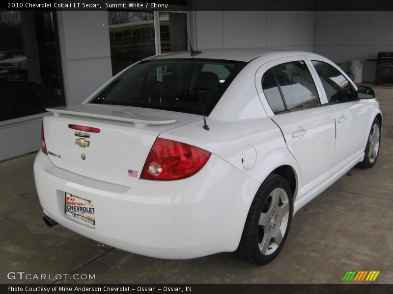 Summit White / Ebony 2010 Chevrolet Cobalt LT Sedan