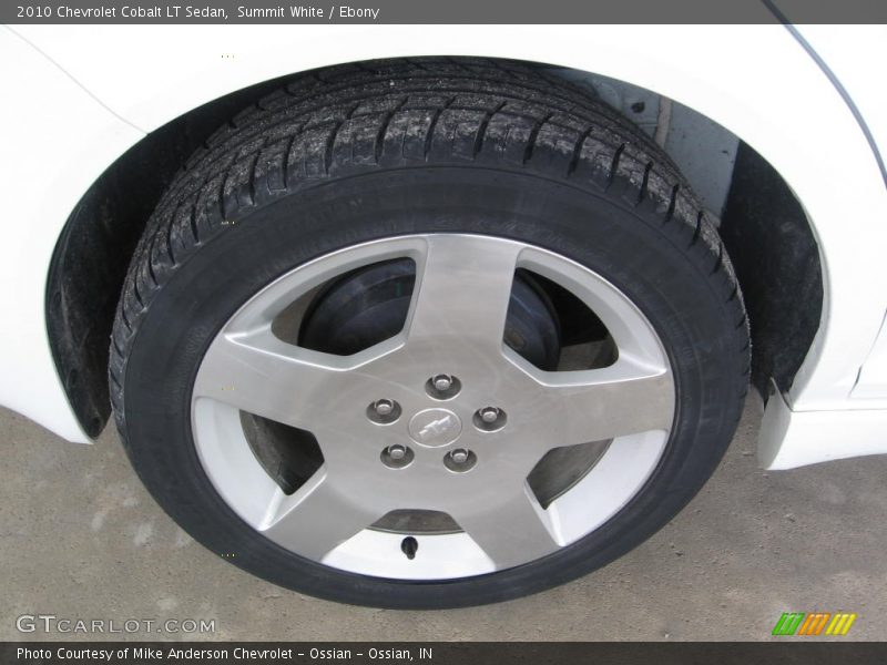 Summit White / Ebony 2010 Chevrolet Cobalt LT Sedan