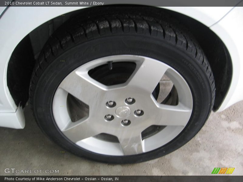 Summit White / Ebony 2010 Chevrolet Cobalt LT Sedan
