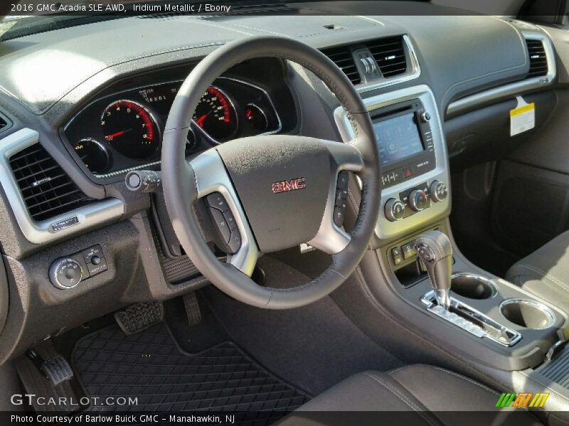 Iridium Metallic / Ebony 2016 GMC Acadia SLE AWD