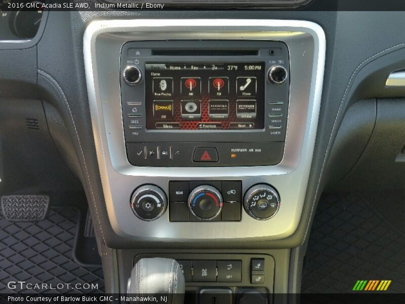 Iridium Metallic / Ebony 2016 GMC Acadia SLE AWD