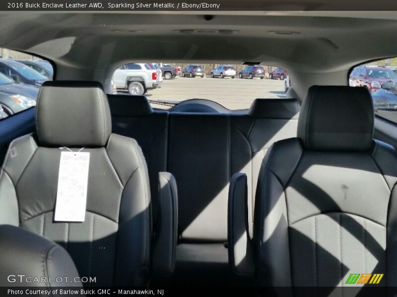 Sparkling Silver Metallic / Ebony/Ebony 2016 Buick Enclave Leather AWD