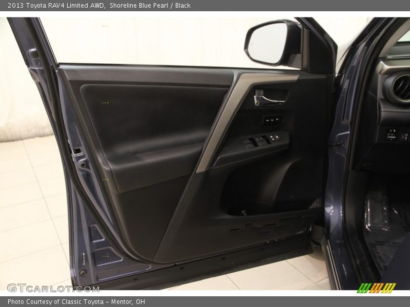 Shoreline Blue Pearl / Black 2013 Toyota RAV4 Limited AWD