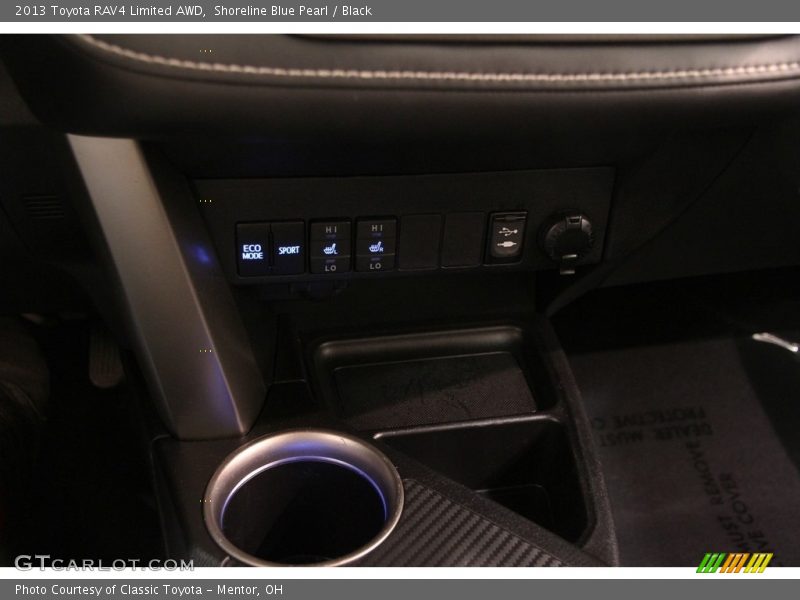 Shoreline Blue Pearl / Black 2013 Toyota RAV4 Limited AWD