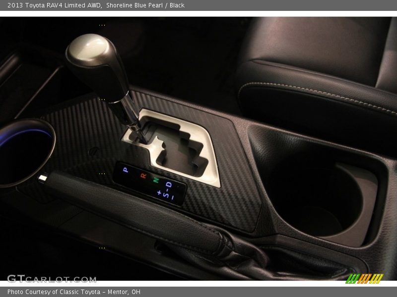 Shoreline Blue Pearl / Black 2013 Toyota RAV4 Limited AWD