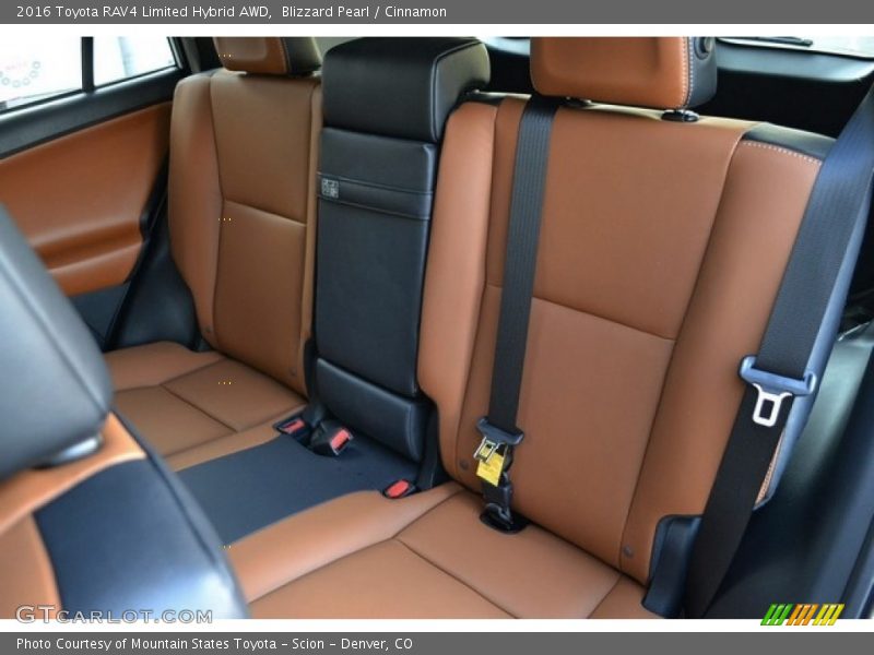 Rear Seat of 2016 RAV4 Limited Hybrid AWD