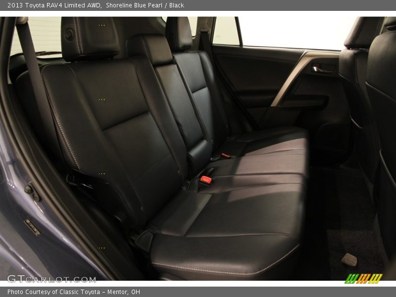 Shoreline Blue Pearl / Black 2013 Toyota RAV4 Limited AWD