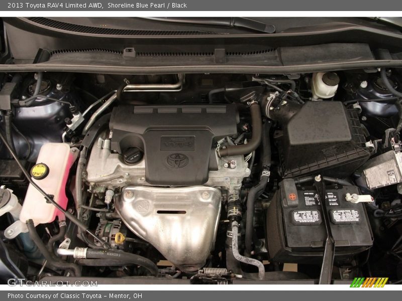Shoreline Blue Pearl / Black 2013 Toyota RAV4 Limited AWD