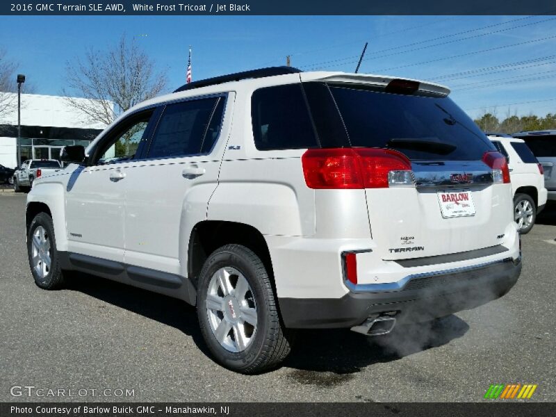 White Frost Tricoat / Jet Black 2016 GMC Terrain SLE AWD