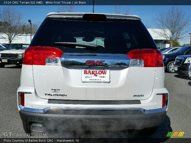 White Frost Tricoat / Jet Black 2016 GMC Terrain SLE AWD